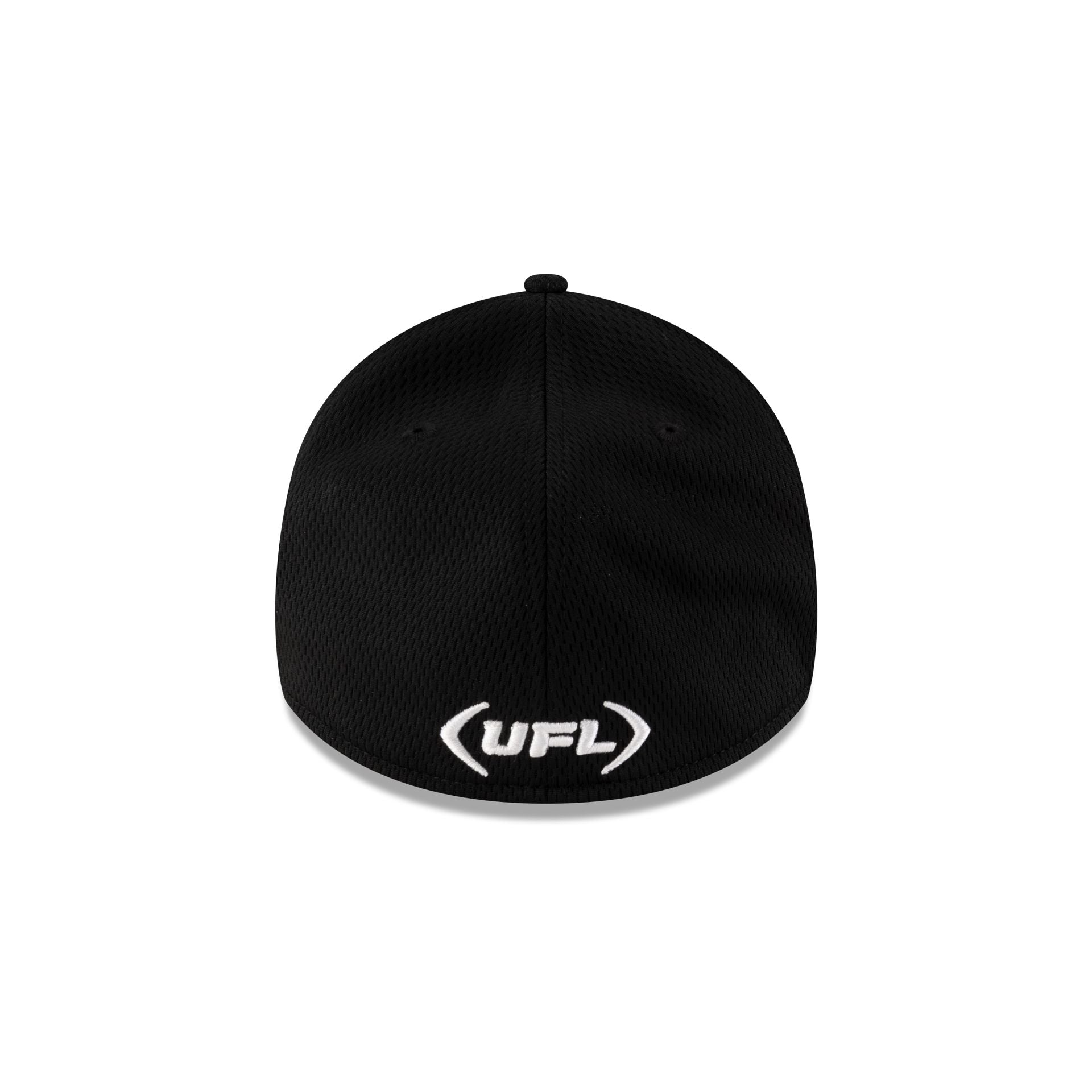 UFL Black 39THIRTY Stretch Fit Hat