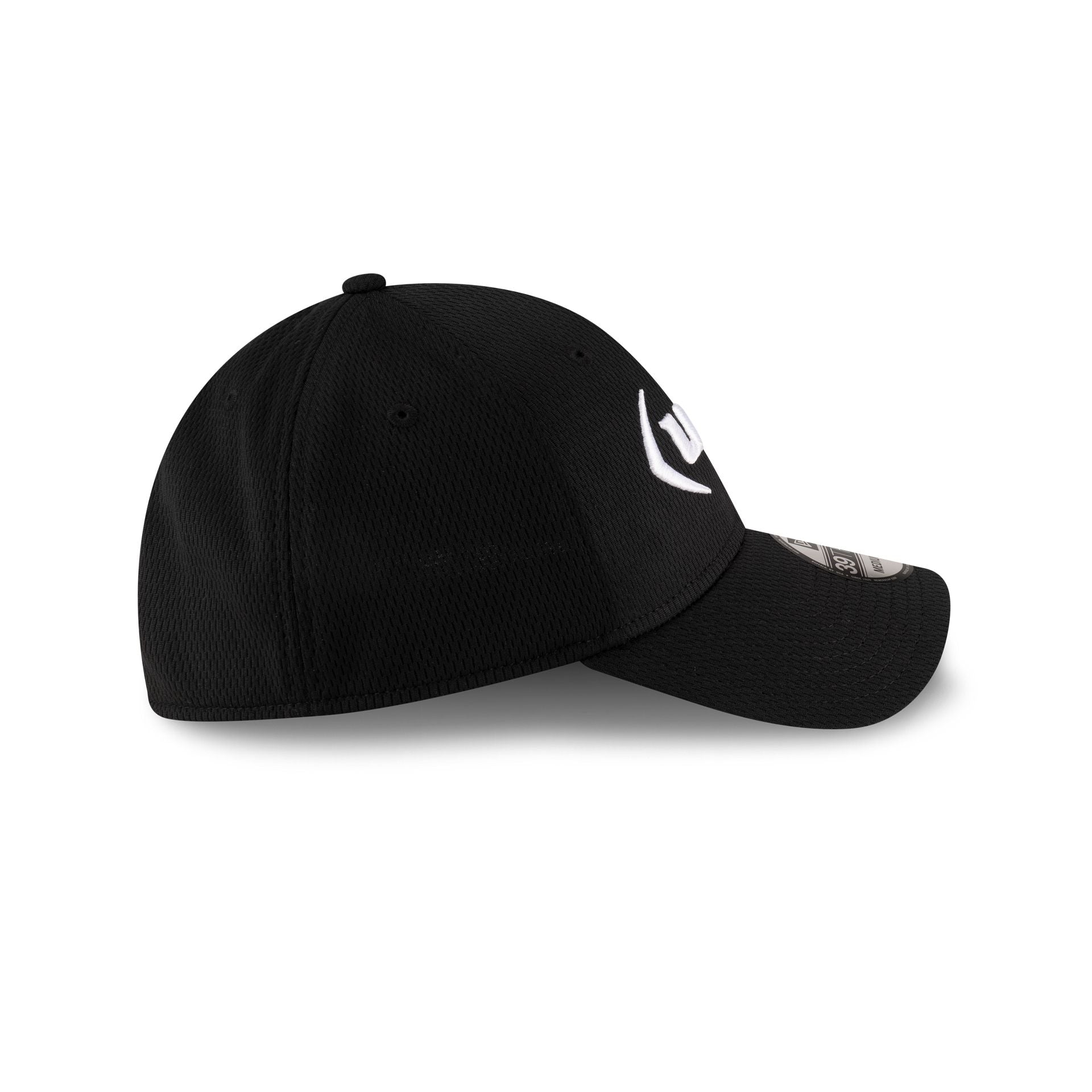 UFL Black 39THIRTY Stretch Fit Hat