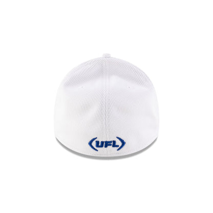 St. Louis Battlehawks White 39THIRTY Stretch Fit Hat