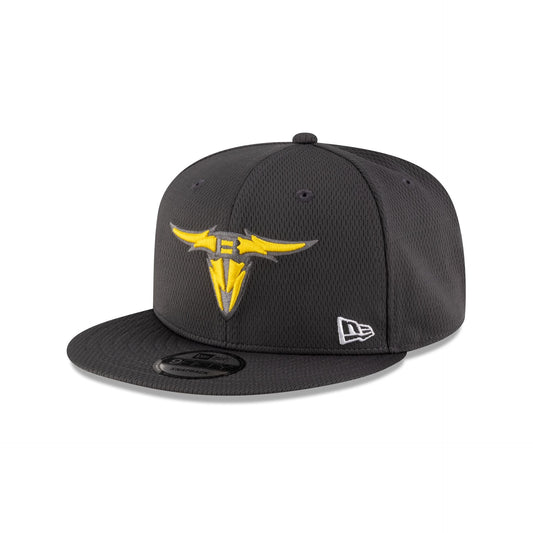 San Antonio Brahmas Gray 9FIFTY Snapback Hat