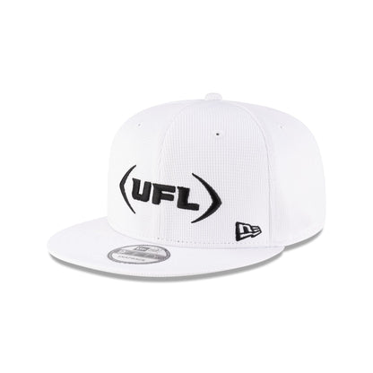 UFL White 9FIFTY Snapback Hat