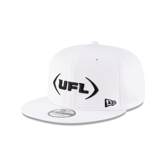 UFL White 9FIFTY Snapback Hat