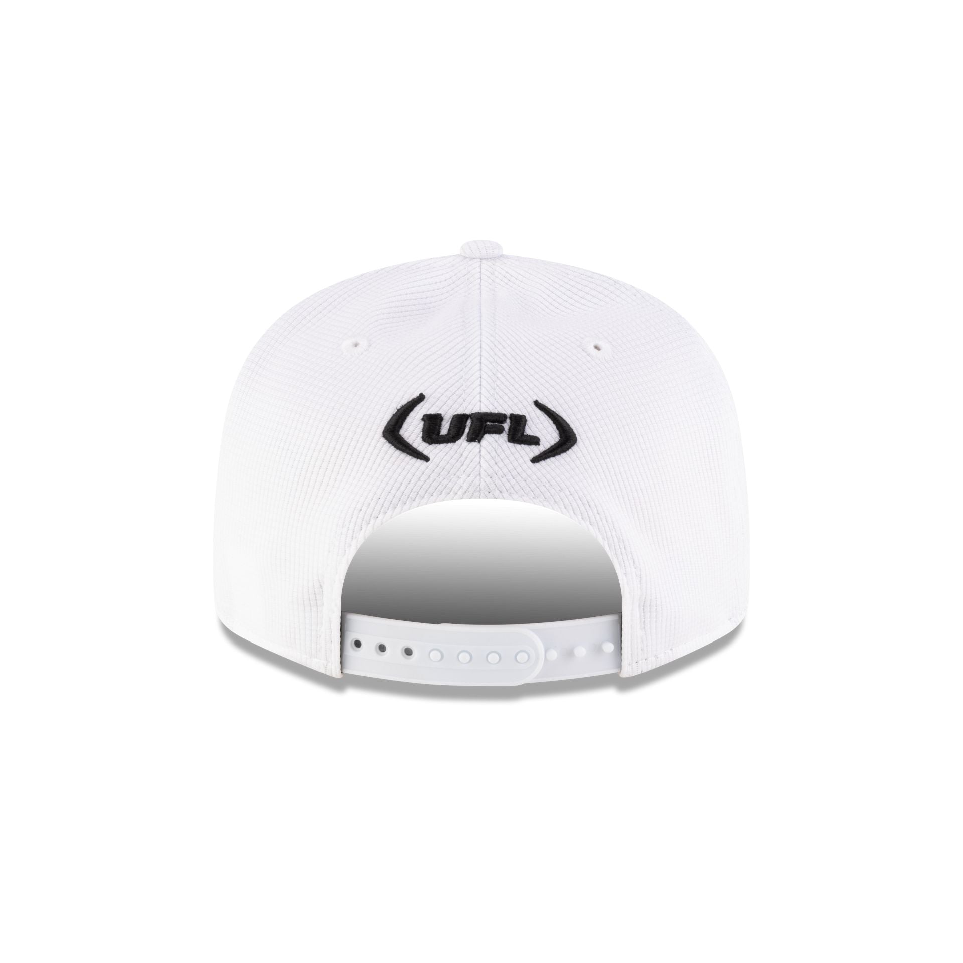 UFL White 9FIFTY Snapback Hat