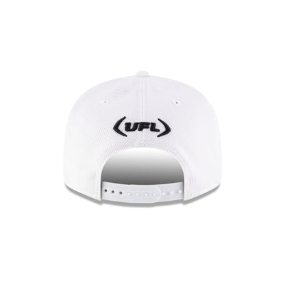 UFL White 9FIFTY Snapback Hat