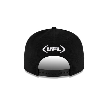UFL Black 9FIFTY Snapback Hat