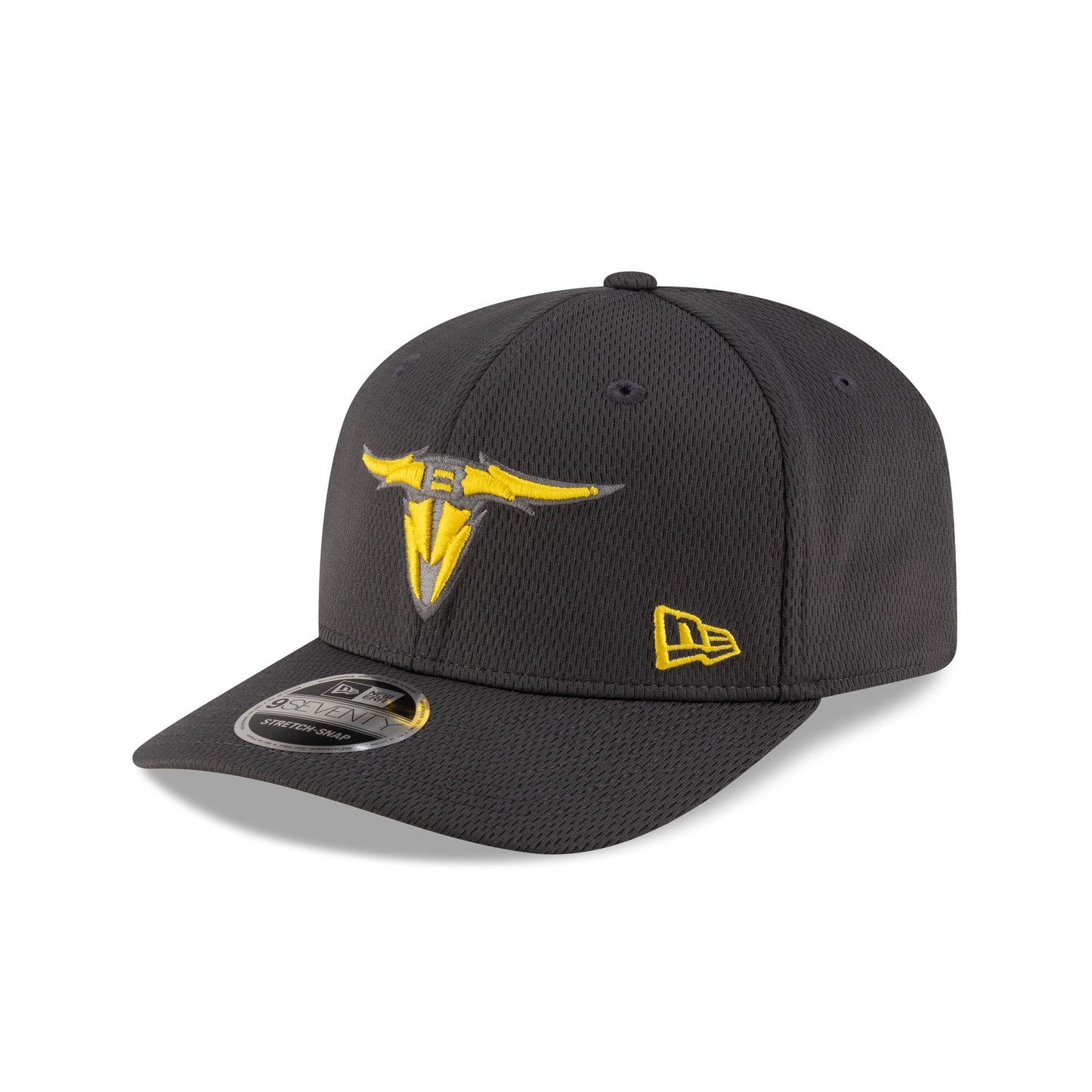 San Antonio Brahmas Gray 9SEVENTY Stretch-Snap Hat