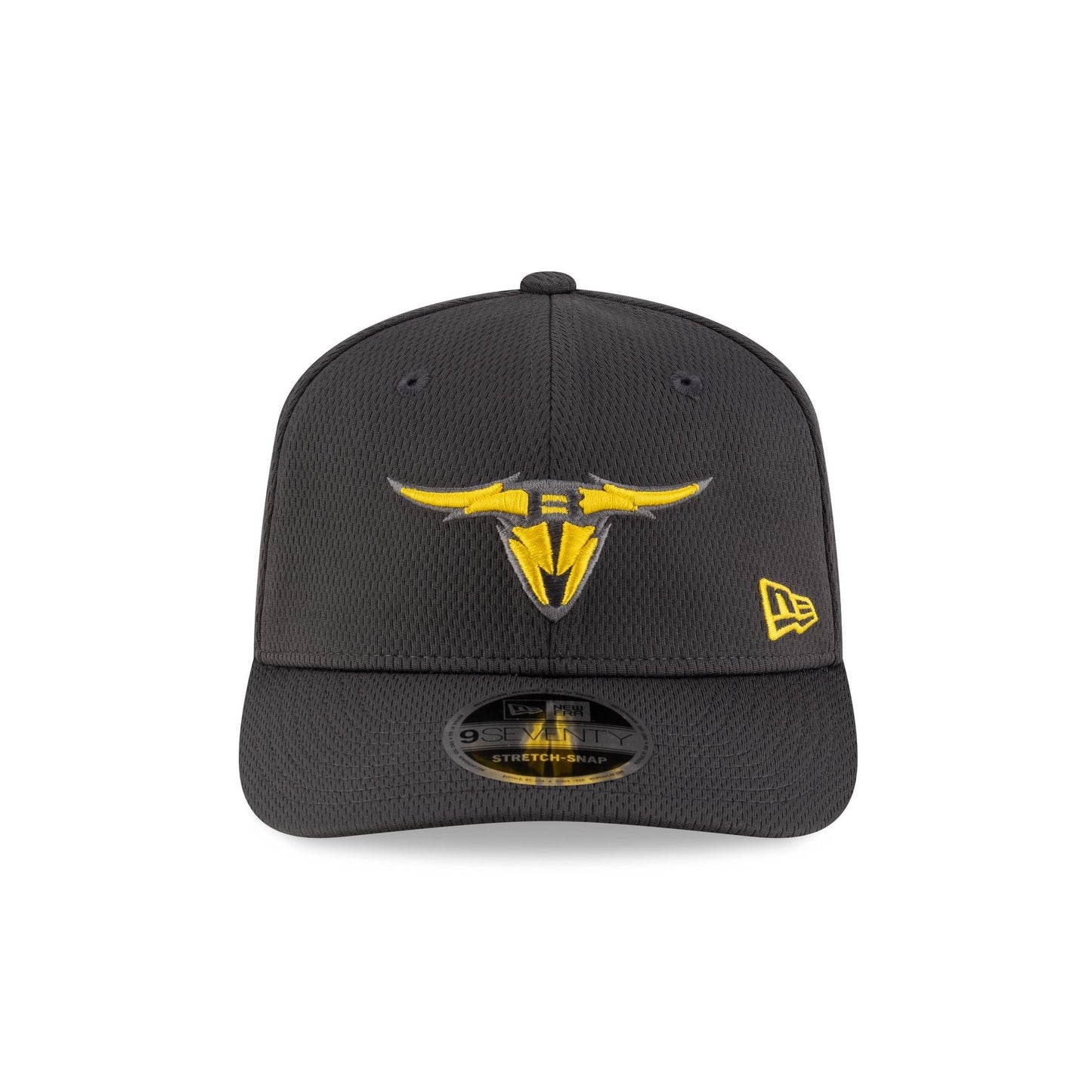 San Antonio Brahmas Gray 9SEVENTY Stretch-Snap Hat