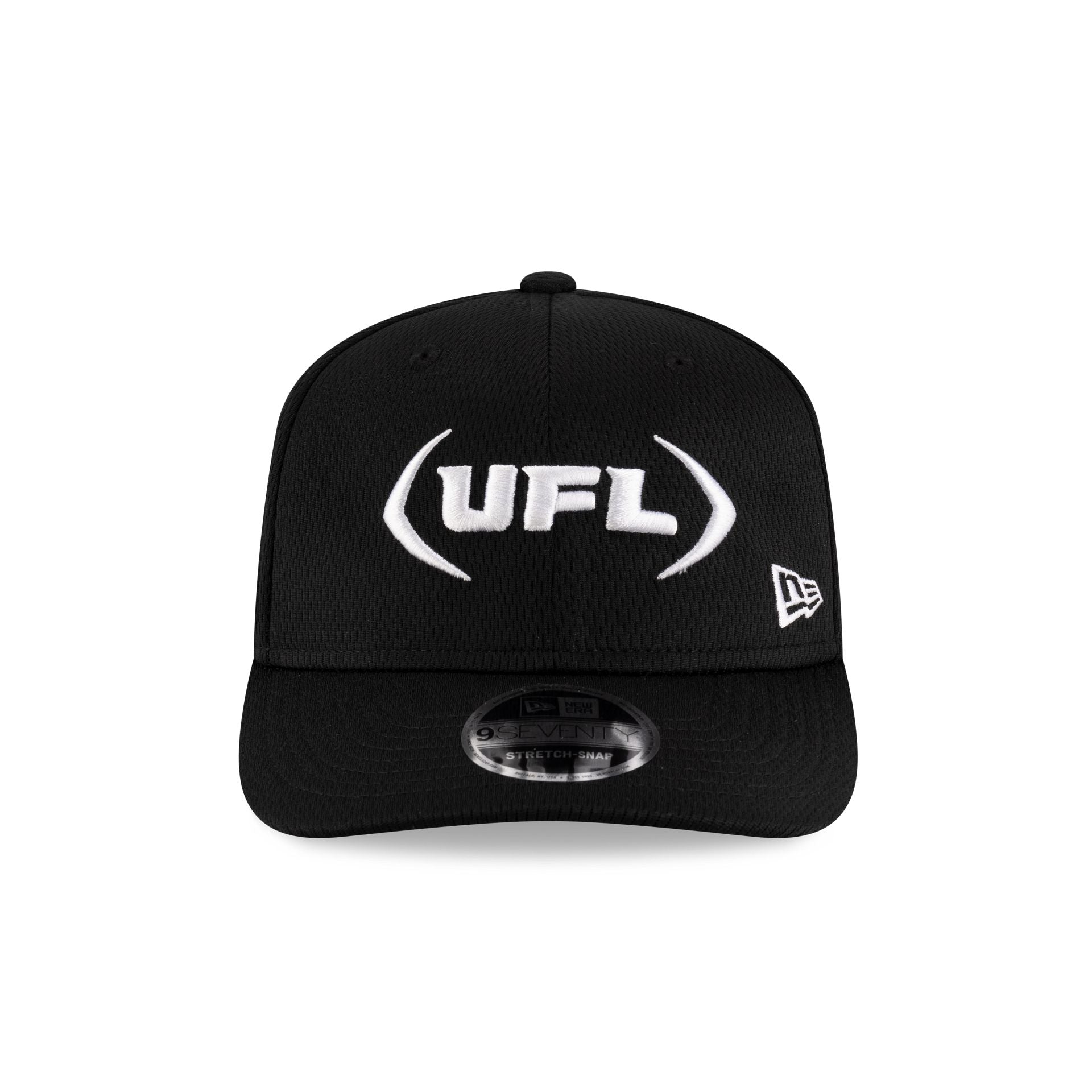 UFL Black 9SEVENTY Stretch-Snap Hat
