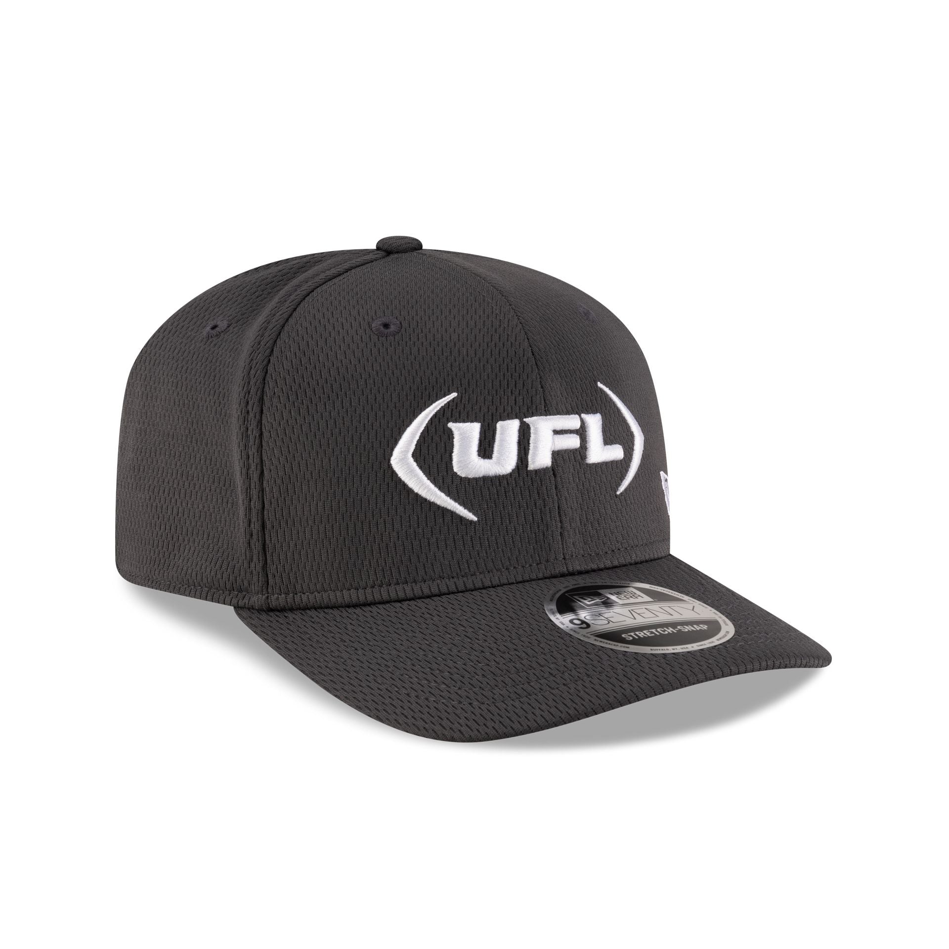 UFL Gray 9SEVENTY Stretch-Snap Hat