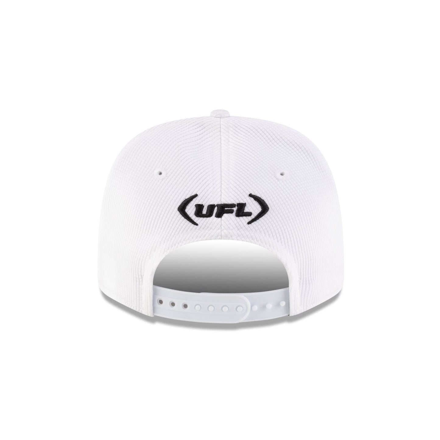UFL White 9SEVENTY Stretch-Snap Hat