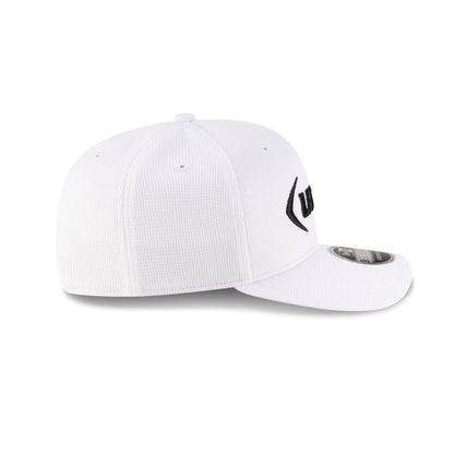 UFL White 9SEVENTY Stretch-Snap Hat