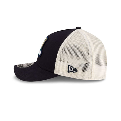Seattle Mariners Hall of Fame 2025 Ichiro Suzuki 9FORTY M-Crown A-Frame Trucker Hat