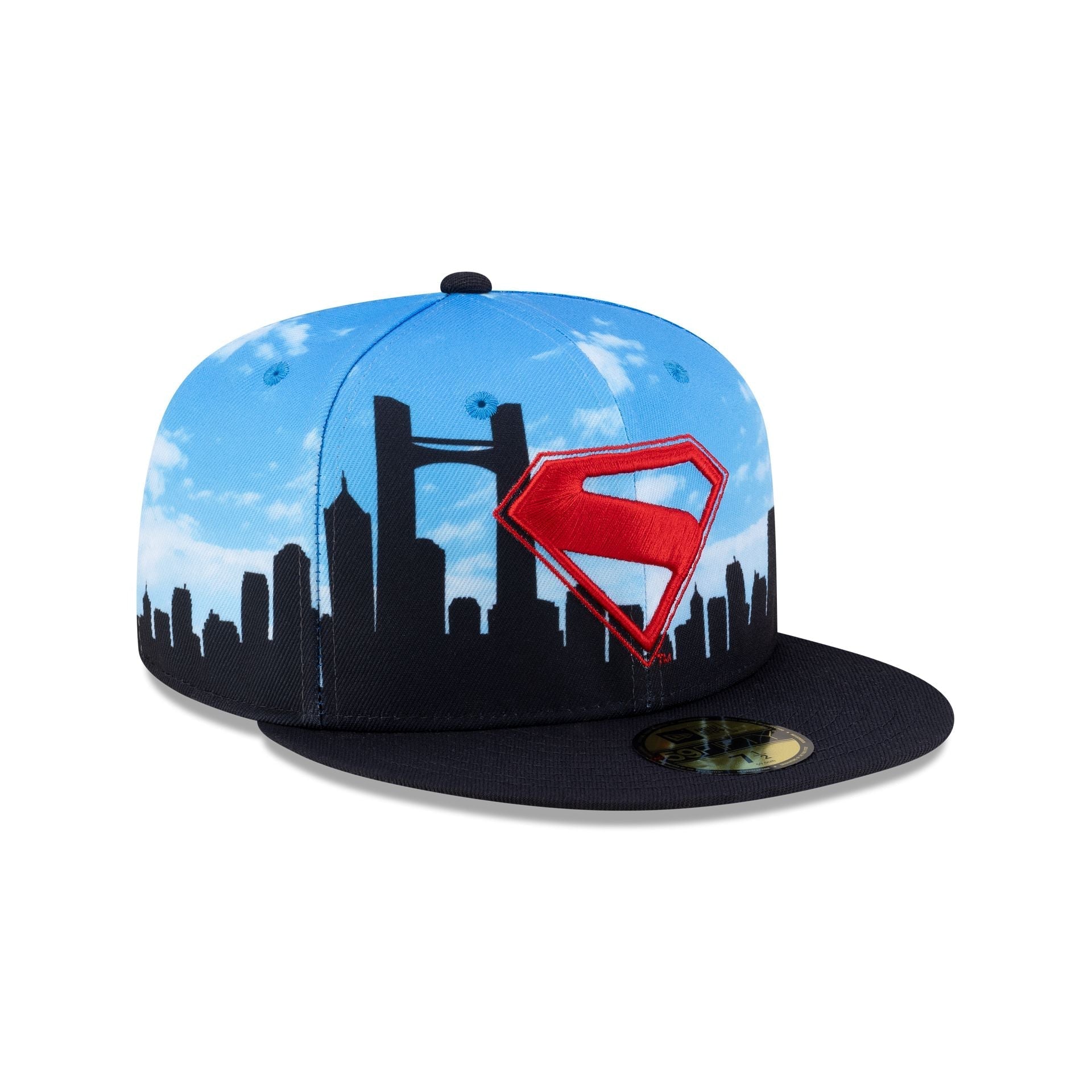 Superman Skyline 59FIFTY Fitted Hat