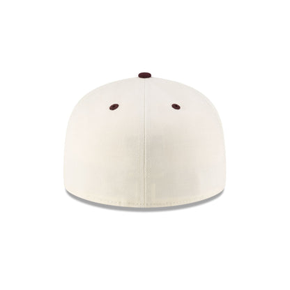 Texas A&M Aggies Chrome White 59FIFTY Fitted Hat