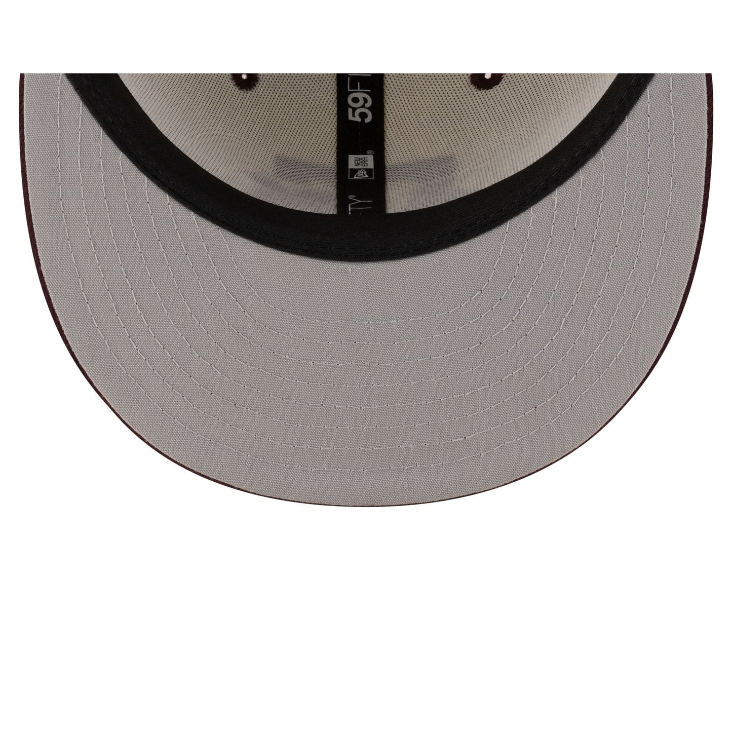 Texas A&M Aggies Chrome White 59FIFTY Fitted Hat
