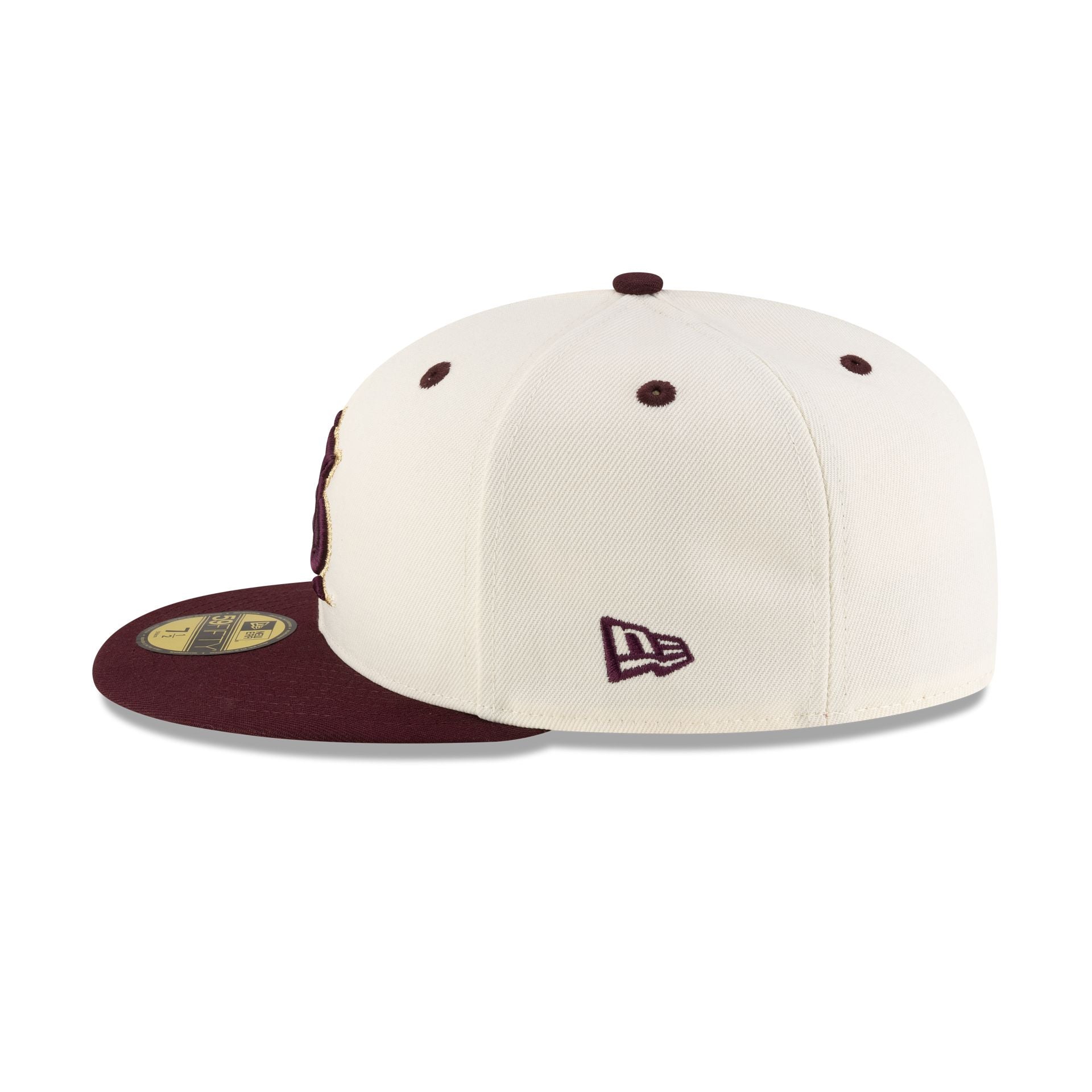 Arizona State Sun Devils Chrome White 59FIFTY Fitted Hat