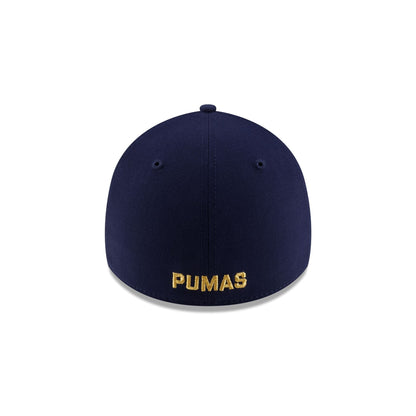 Pumas Navy 39THIRTY Stretch-Fit Hat