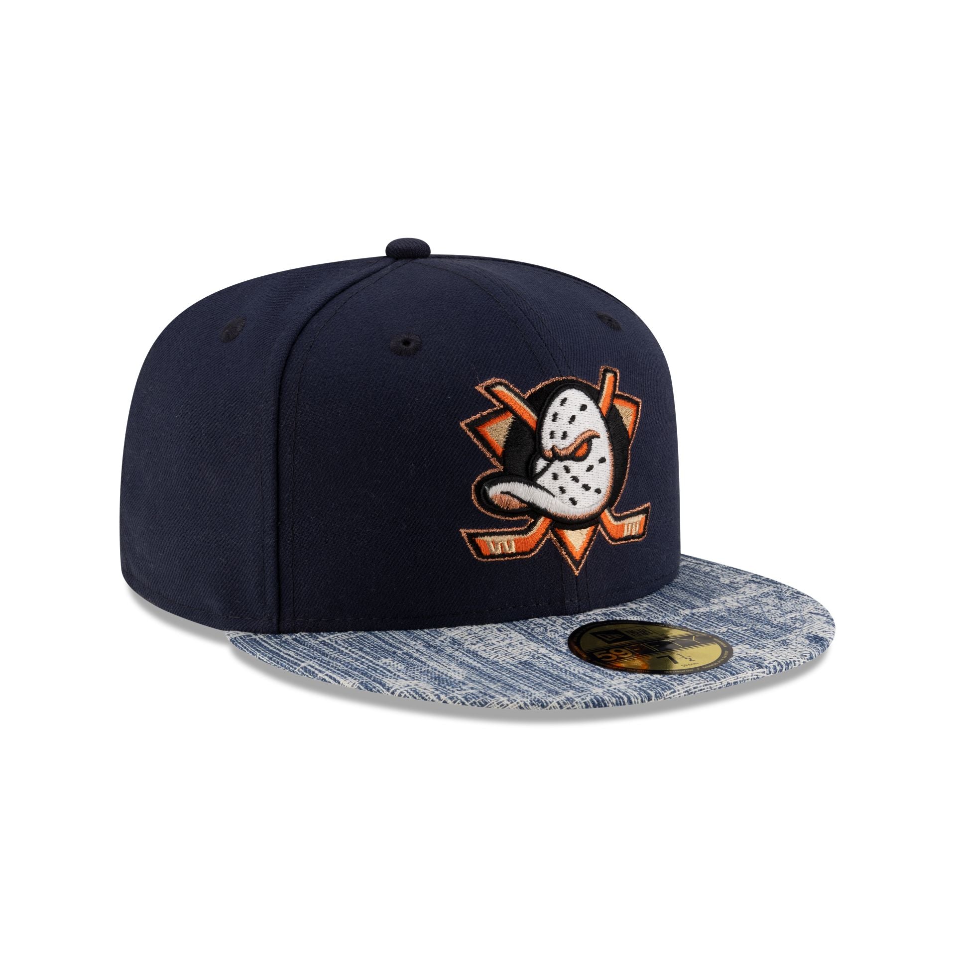 Anaheim Ducks Denim 59FIFTY Fitted Hat