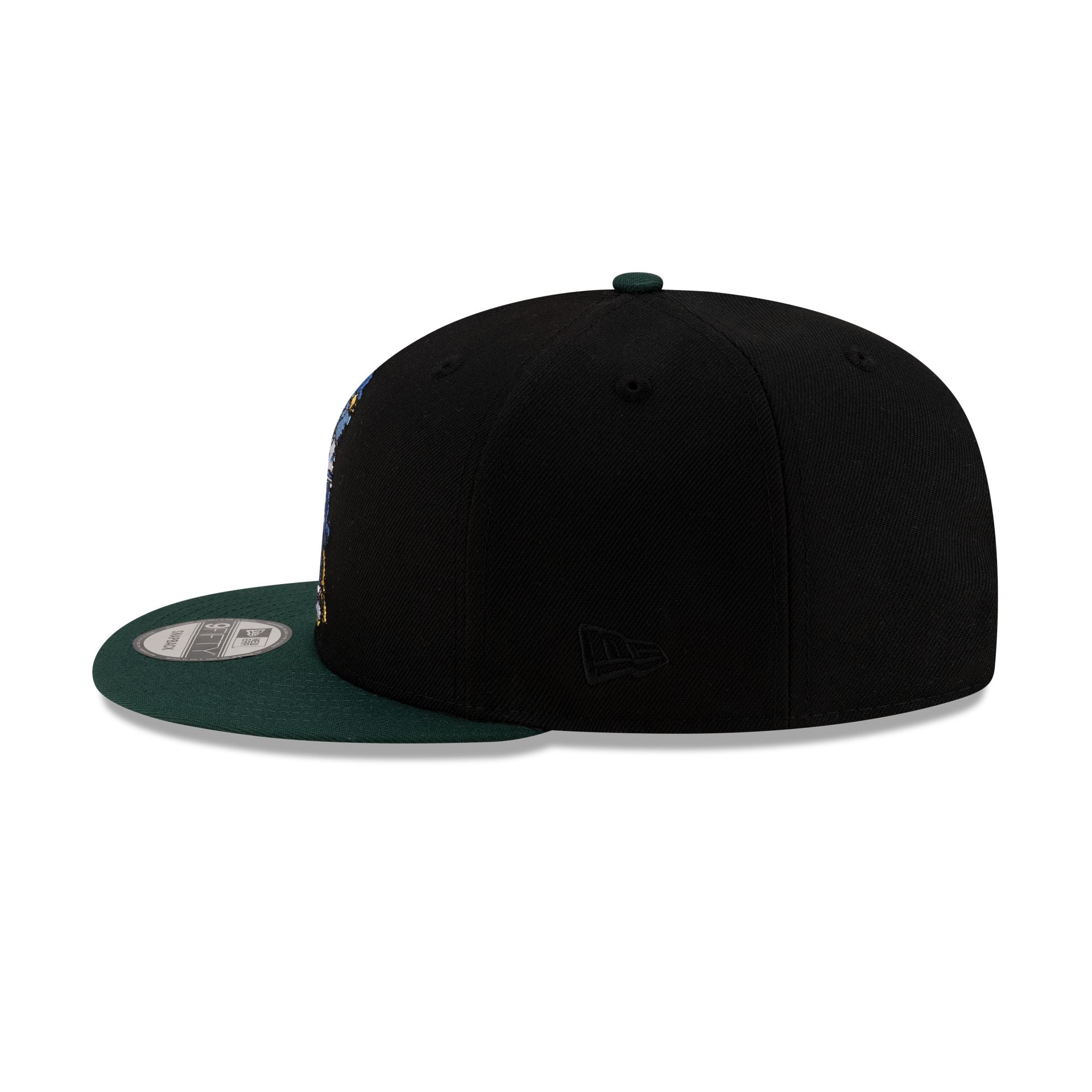 Tampa Bay Rays Mascot Black 9FIFTY Snapback Hat