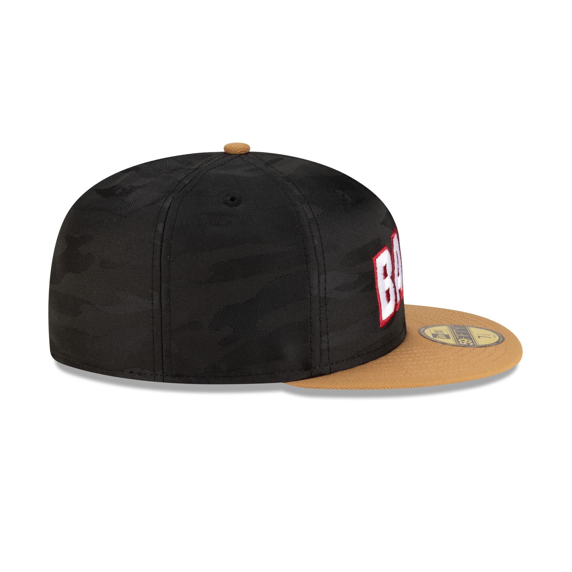 Alabama Crimson Tide Black Tonal Wheat 59FIFTY Fitted Hat