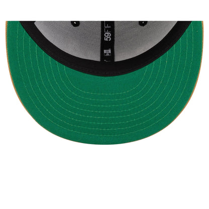 Alabama Crimson Tide Black Tonal Wheat 59FIFTY Fitted Hat