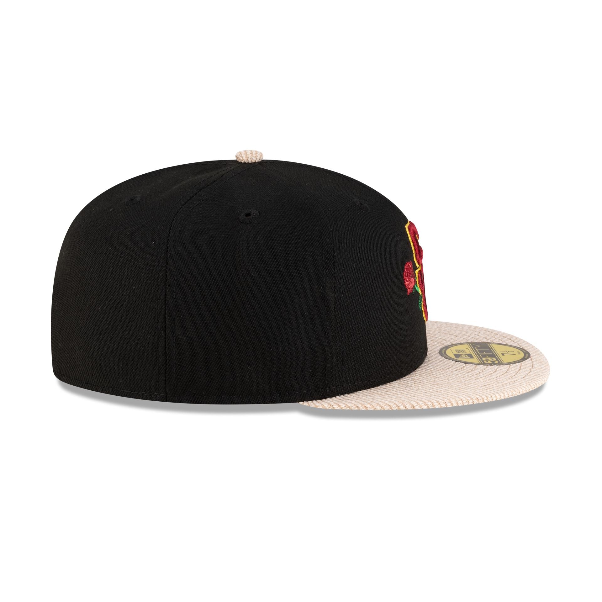 USC Trojans Black Terry 59FIFTY Fitted Hat