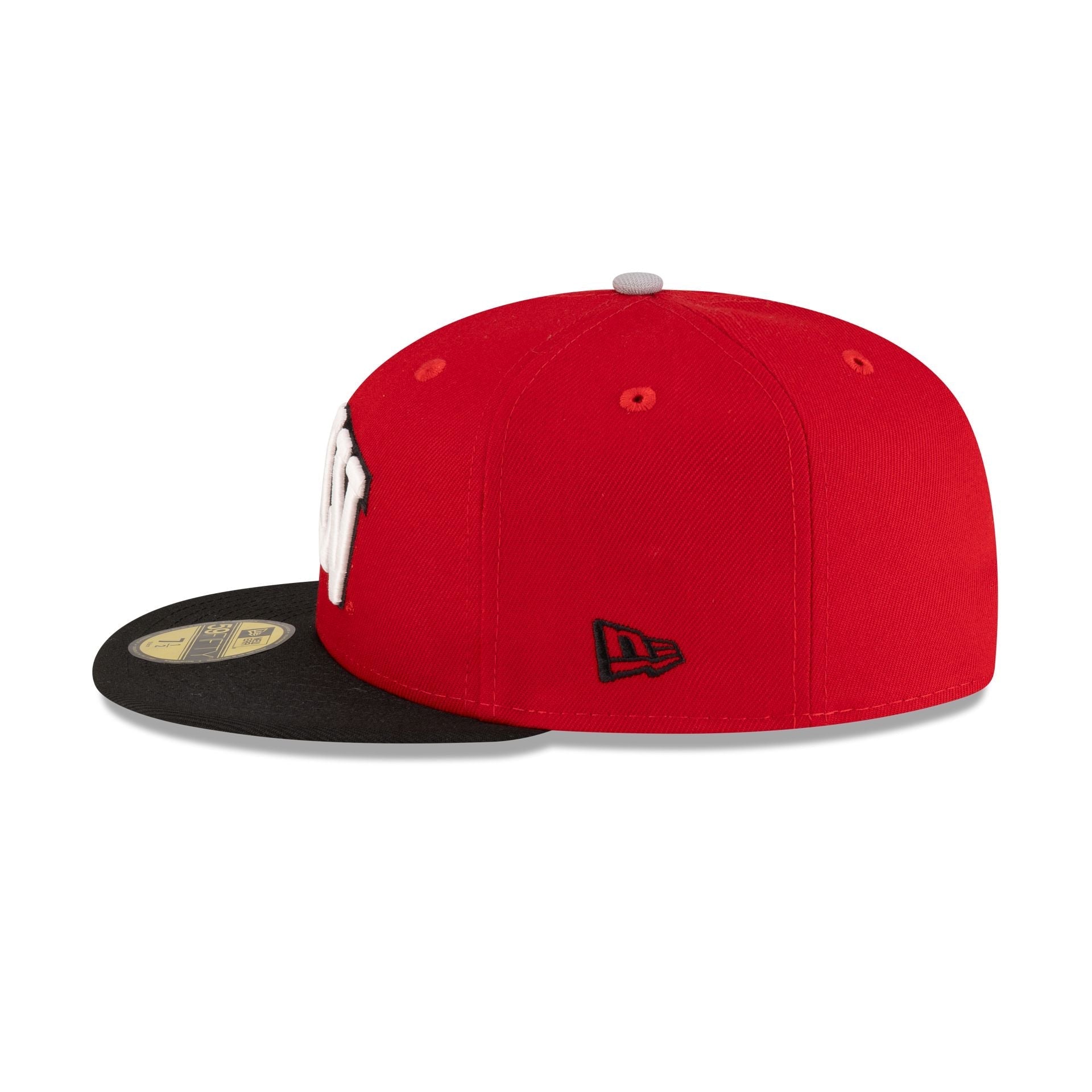 UNLV Runnin' Rebels Scarlet Black 59FIFTY Fitted Hat