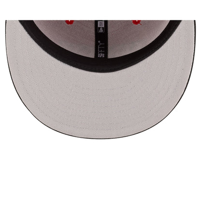 UNLV Runnin' Rebels Scarlet Black 59FIFTY Fitted Hat