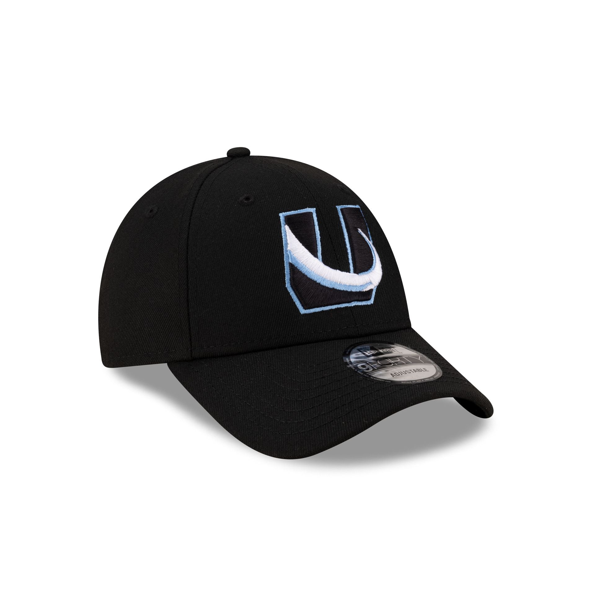 Utah Mammoth Black 9FORTY Snapback Hat