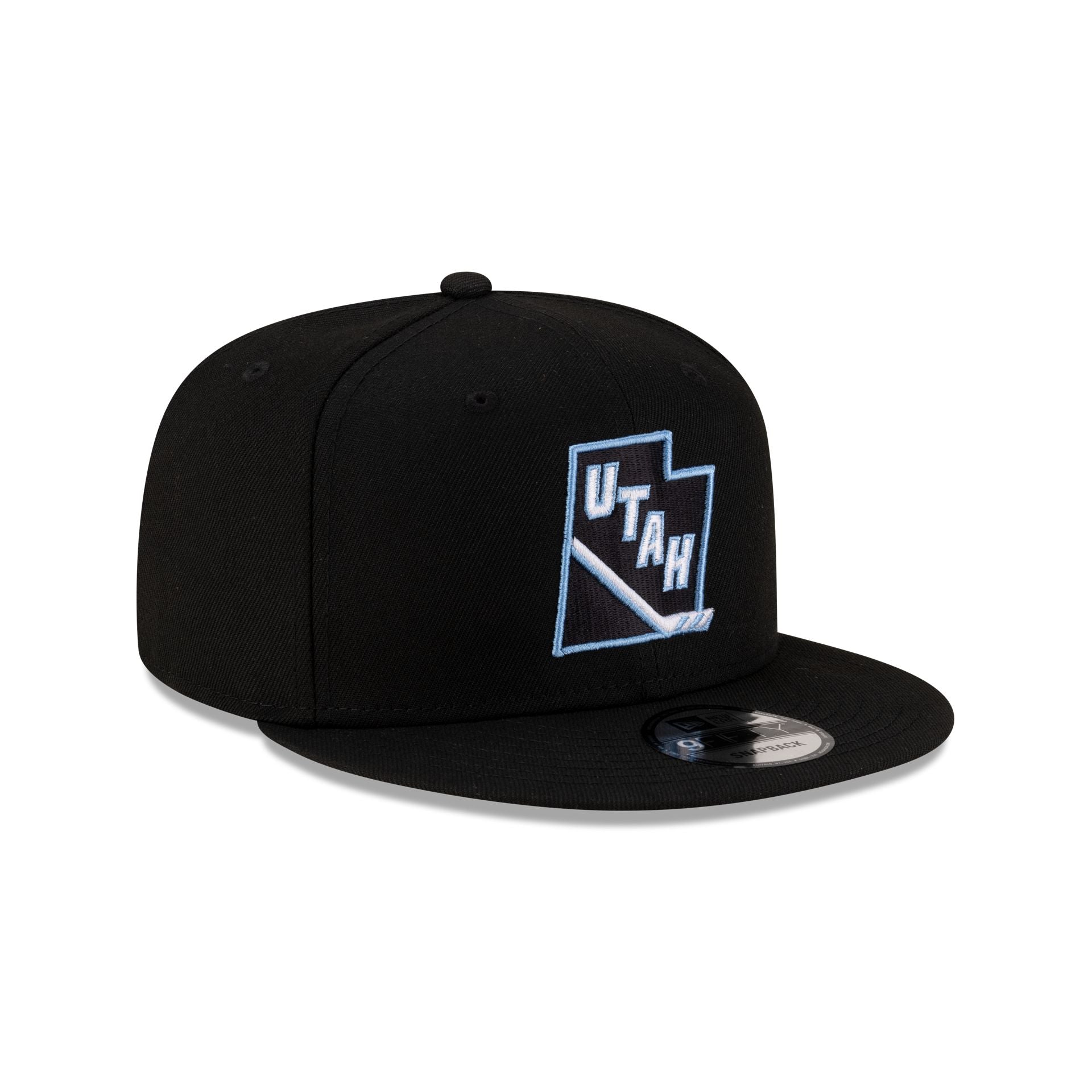 Utah Mammoth Black State 9FIFTY Snapback Hat