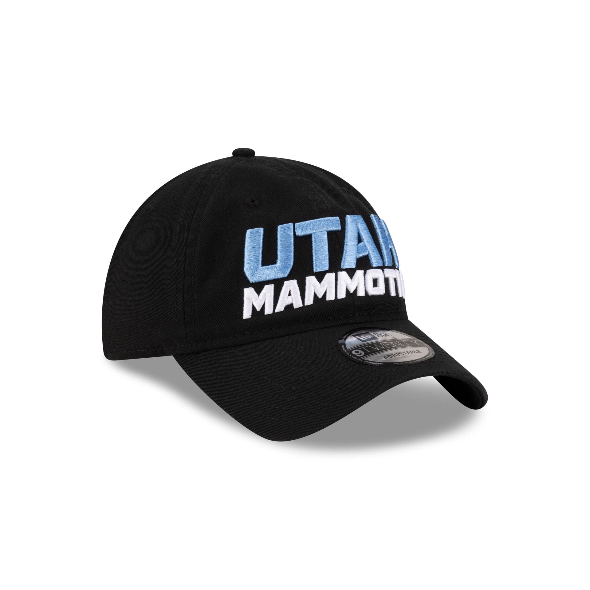 Utah Mammoth Black Stack 9TWENTY Adjustable Hat