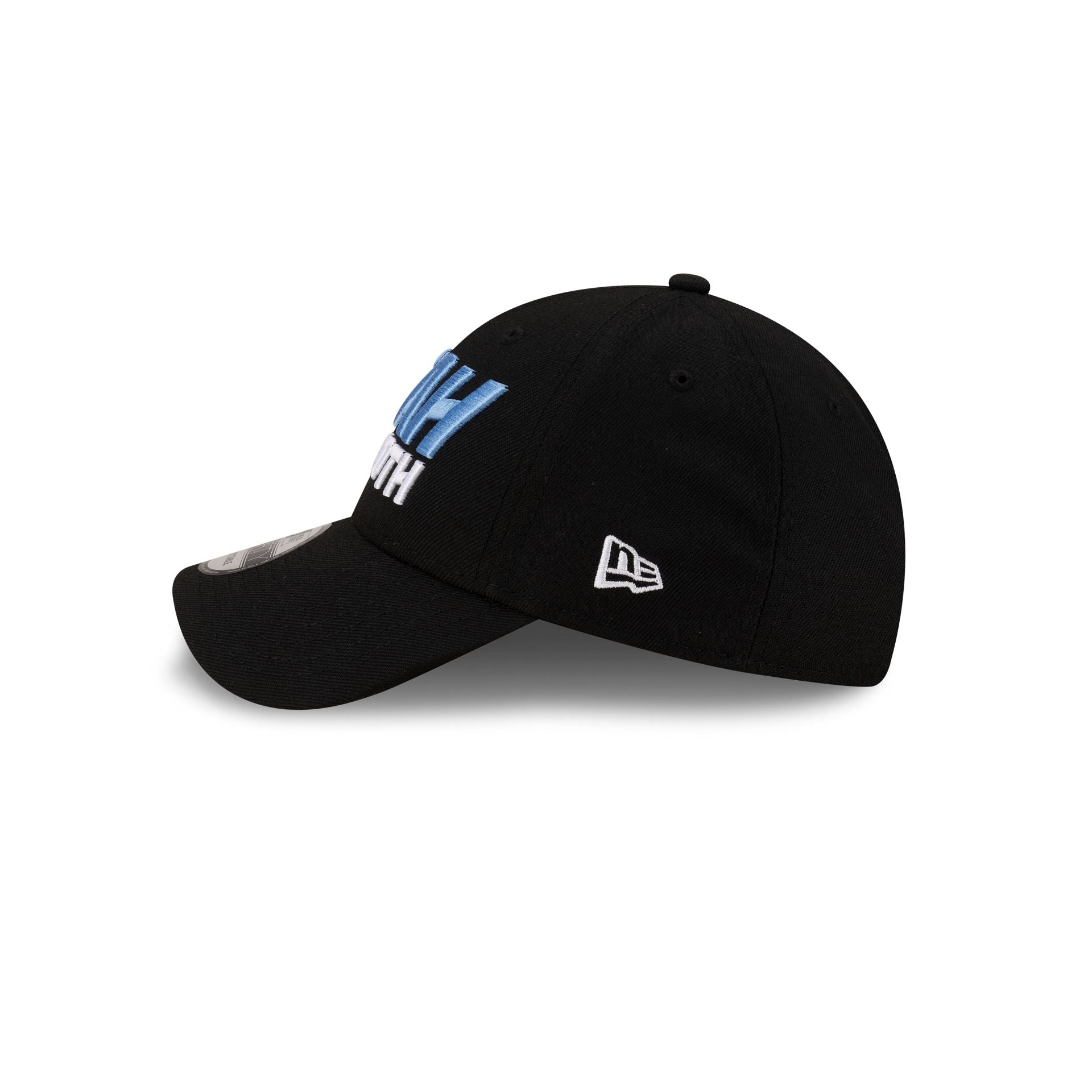 Utah Mammoth Black Stack 9FORTY Snapback Hat