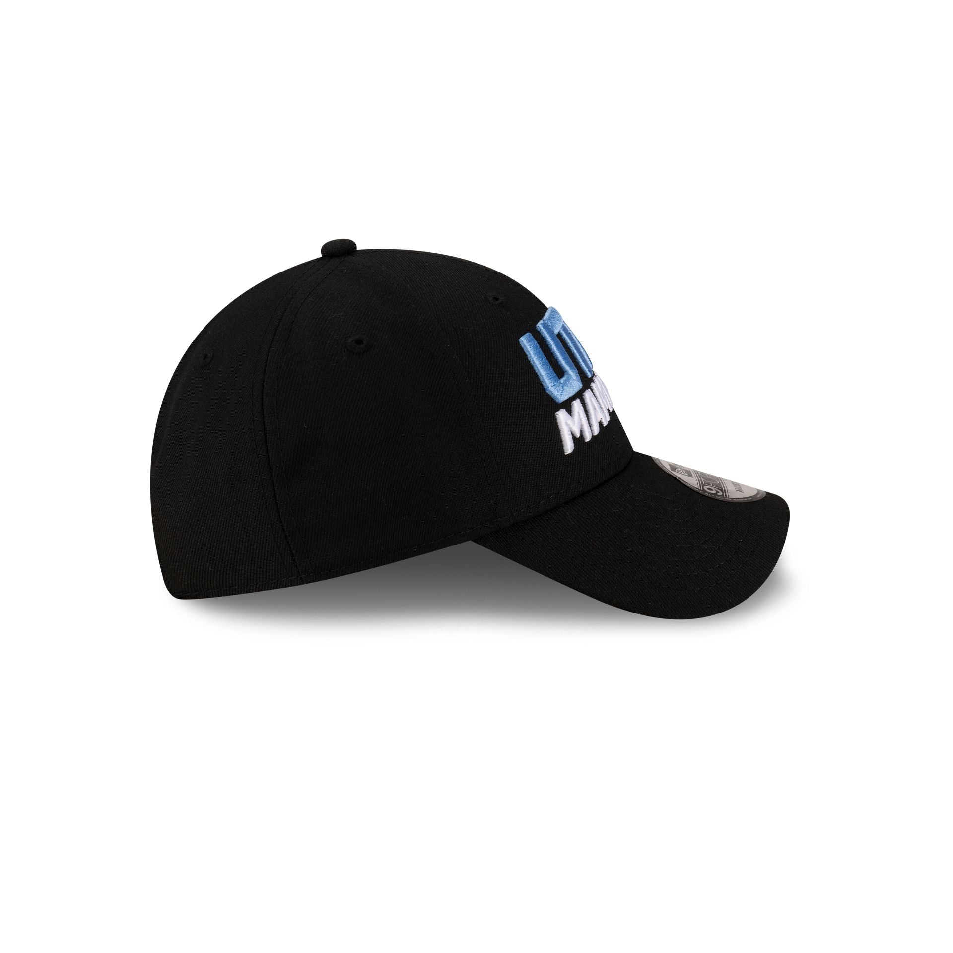 Utah Mammoth Black Stack 9FORTY Snapback Hat
