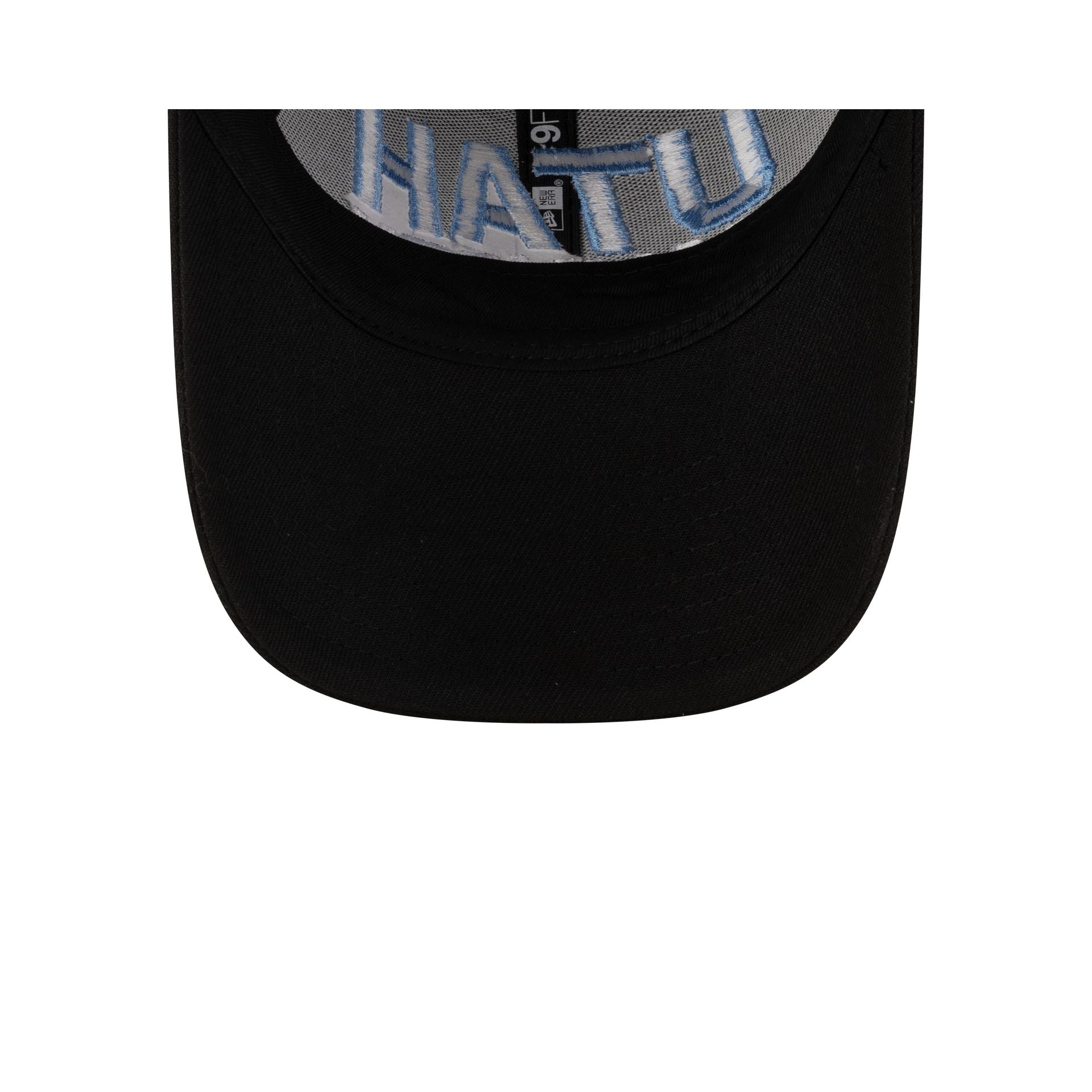 Utah Mammoth Black Stack 9FORTY Snapback Hat
