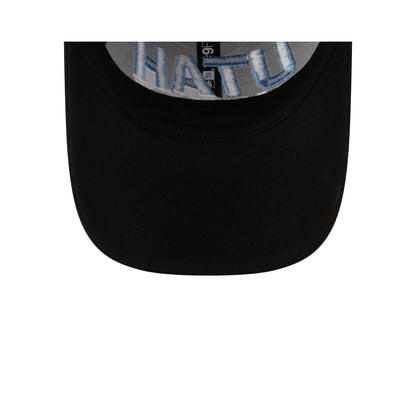 Utah Mammoth Black Stack 9FORTY Snapback Hat