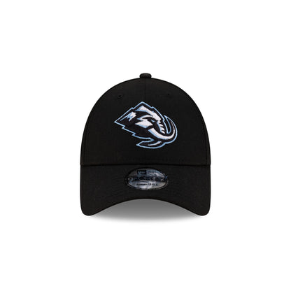 Utah Mammoth Black 9FORTY Snapback Hat