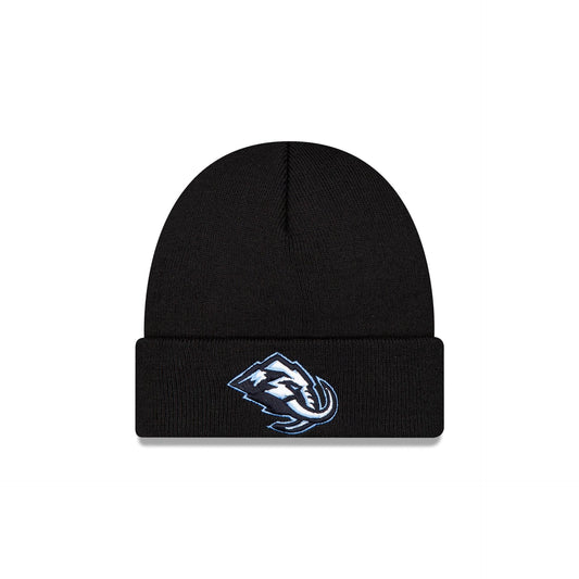 Utah Mammoth Black Cuff Knit Beanie