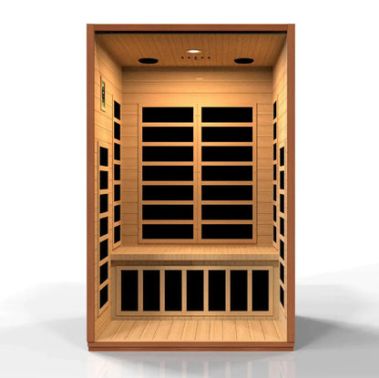 Dynamic Cardoba Elite 2-Personen-Ferninfrarotsauna mit extrem niedrigem EMF