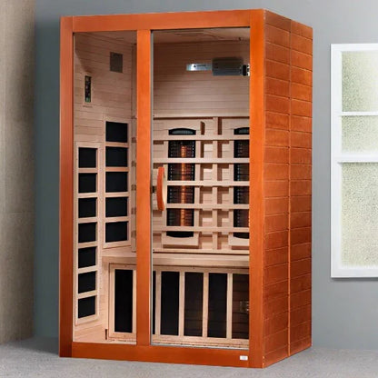 Dynamic Santiago Infrarotsauna für 2 Personen mit nahezu Null EMF