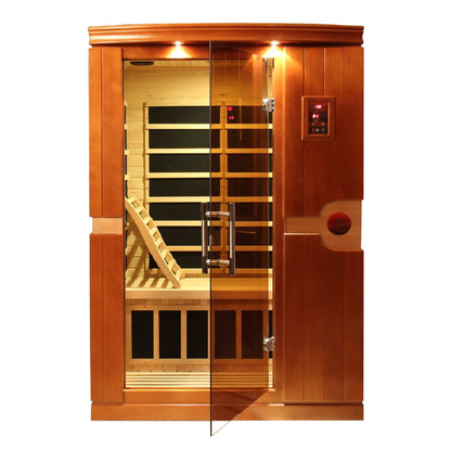 Dynamic Venice Infrarot-Sauna für 2 Personen mit niedrigem elektromagnetischen Feld