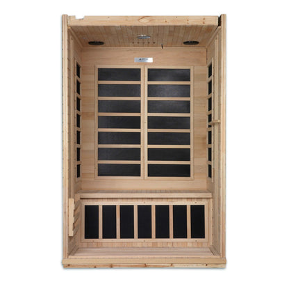 Dynamic Venice Infrarot-Sauna für 2 Personen mit niedrigem elektromagnetischen Feld