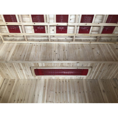 SunRay Cayenne Infrarotsauna für den Außenbereich für 4 Personen