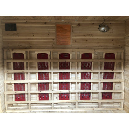 SunRay Cayenne Infrarotsauna für den Außenbereich für 4 Personen