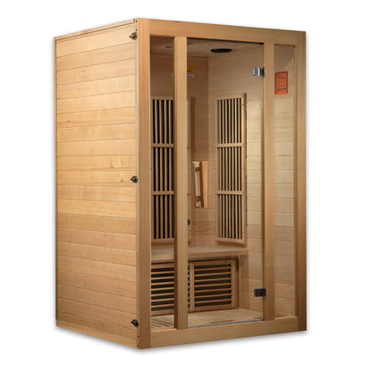 Maxxus Seattle Infrarotsauna für 2 Personen mit niedrigem EMF