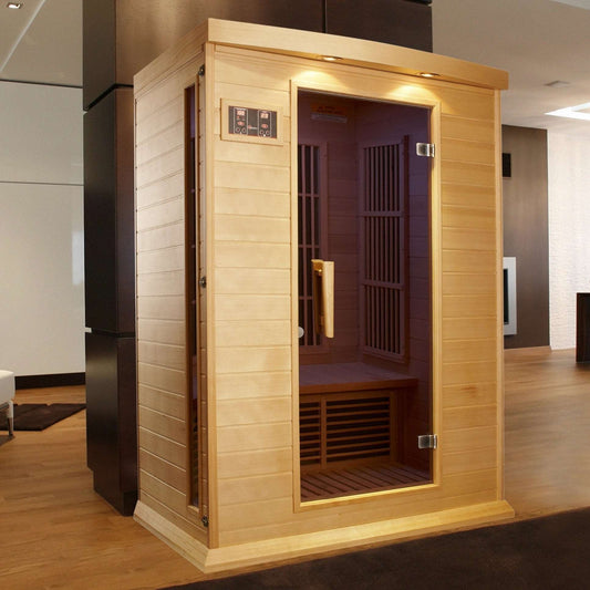 Maxxus 2-Personen-Ferninfrarotsauna mit niedrigem EMF