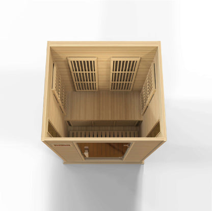 Maxxus 2-Personen-Ferninfrarotsauna mit niedrigem EMF