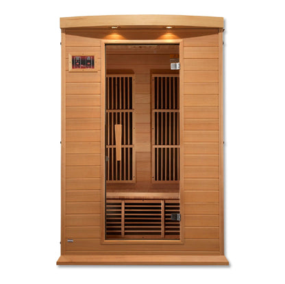 Maxxus 2-Personen-Ferninfrarotsauna mit niedrigem EMF