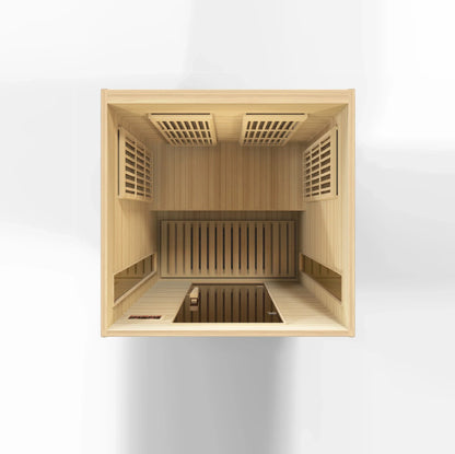 Maxxus Near Zero EMF 2-Personen-Ferninfrarotsauna