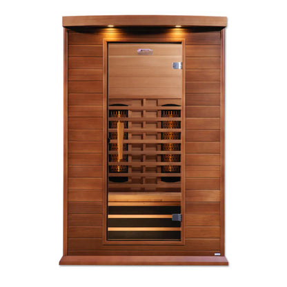 Maxxus Infrarotsauna für 2 Personen mit nahezu Null EMF