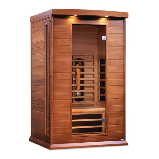 Maxxus Infrarotsauna für 2 Personen mit nahezu Null EMF